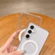Чехол противоударный Clear Case Ultra Hybrid with MagSafe для Samsung Galaxy S25 FE (S731) Прозорий - изображение 12