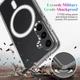 Чохол протиударний Clear Case Ultra Hybrid with MagSafe для Samsung Galaxy S26 (S942) Прозорий - зображення 6