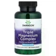 Потрійний комплекс магнію від стресу та судом Triple Magnesium Complex Swanson 400 мг 100 веганських капсул - зображення 3