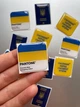 Объемная 3D наклейка «Pantone Ukraine» стикер для декора телефона, ноутбука, блокнота - изображение 3