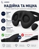 Маска для сна ANNEK 3D черная с эффектом памяти анатомическая без давления на глаза 100 % шелк - изображение 5