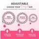 Розумний обруч Solulife (Pink) — сучасний фітнес-аксесуар для ефективних домашніх тренувань. - зображення 6