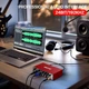 USB аудиоинтерфейс EBXYA 2x2 24-bit/192kHz для записи музыки, микрофона, гитары и подкастов, красный - изображение 4