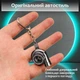 Брелок для ключів Автомобільна турбіна турбокомпресора металевий Чорний 99_14_0_1С - зображення 2
