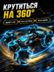 Машинка на радиоуправлении Hyper Stunt-809BA трюковая, перевертыш, дрифт, свет, звук, большая 1:16 Голубой - изображение 3