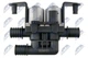 Клапан пічки BMW 5 (E60/E61), 6 (E63/E64), 7 (E65, E66, E67), X5 (E53) 2.0-6.0 04.01-12.10 NTY CTM-BM-026 BMW 5 Series, 6 Series, 7 Series, X5 64116906652, 64110301939, 64116908294 - изображение 3