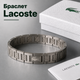 Браслет Lacoste мужской серебристый металлический браслет лакоста ART253-1 - изображение 1