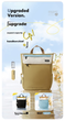 Сумка Xiaoyaxiang Mommy Bag, модний рюкзак великої місткості, велика сумка для немовлят для використання на вулиці, легка ручна сумка для вагітних (Yiyuan) - зображення 8
