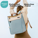 Сумка Xiaoyaxiang Mommy Bag, модний рюкзак великої місткості, велика сумка для немовлят для використання на вулиці, легка ручна сумка для вагітних (Yiyuan) - зображення 5