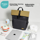 Рюкзак Xiaoyaxiang Milk Dad Bag вместительный для мамы многофункциональный - изображение 5