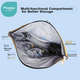 Рюкзак Xiaoyaxiang Milk Dad Bag вместительный для мамы многофункциональный - изображение 9