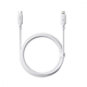 Кабель для зарядки Baseus Silky Series Type-C to Lightning 20 Вт 1 м Белый (P10377700213-00) - изображение 1