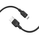 Кабель для зарядки Borofone Micro USB - USB-A 2 м Силіконовий чорний (BX113) - зображення 2