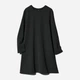 Платье короткое осеннее женское Uniqlo 956061702 M Черное (1160645146) - изображение 3