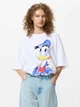 Футболка хлопковая оверсайз длинная женская Uniqlo 792493802 XS Белая (1160647781) - изображение 1