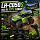 Радиоуправляемая машинка LH-C050S 1:16 4WD с Wi-Fi FPV камерой 1080P на пульте управления, RC внедорожник, джип, вездеход, LED - изображение 1