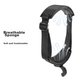 Крепление на голову Qiye Head Strap Mount Base для Insta360 Go 3/3S - изображение 2