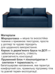 Диван Бостон 235×98 см, синий - изображение 4