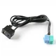 USB AUX панель и кабель для магнитол Hyundai KIA ISO 20-Pin юсб аукс адаптер порт Sportage Cerato Elantra и др - изображение 4