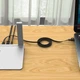 Кабель сетевой Ethernet Orico PUG-C7B CAT7 10Gbps RJ45 Интернет LAN плоский 1м Black (6942227181329) - изображение 8