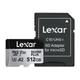 Карта пам'яті Lexar High-Performance Silver Plus microSDXC 512GB + адаптер (LMSSIPL512G-BNANG) - зображення 1