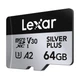 Карта памяти Lexar Silver Plus 64GB + адаптер (LMSSIPL064G-BNANG) - изображение 4