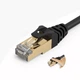 Кабель сетевой Orico PUG-C7 CAT7 10Gbps RJ45 LAN 20 м Black (6942227181305) - изображение 11