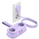 Сетевая розетка Orico AP3 65W GaN 6в1 2xAC+2xUSB-A+2xUSB-C Purple (6942227174581) - изображение 2