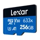 Карта пам'яті Lexar High-Performance 633x microSDXC 256GB з адаптером SD (LSDMI256BB633A) - зображення 3