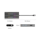 Док-станція USB-C Orico XCR 12-в-1 RGB 3×USB-A USB-C PD 100 Вт HDMI 4K VGA RJ45 SD/microSD Grey (6941788803831) - зображення 3