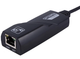 Карта адаптер сетевая с подключением по USB 3.0 к сети Ethernet чипсетом RTL8153 световыми индикаторами работы (484116-Prob) Черная - зображення 2