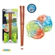 Игрушка йойо diabolo набор с палочками для детей и взрослых диаболо йо йо AZ209-5DB с подсветкой (батарейки в комплекте) - изображение 4