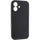 Накладка Epik Silk Full Camera Protective (AA) NO LOGO на Apple iPhone 17 (6.3") Чорний / Black - зображення 1