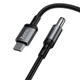 Кабель живлення Type-C - DC HOCO X129 12V 5.5×2.1/2.5мм 1м - зображення 3