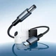 Кабель живлення Type-C - DC HOCO X129 12V 5.5×2.1/2.5мм 1м - зображення 7