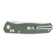 Ніж складаний туристичний SRM Medal 255L-MG3 (8.2 см) 140Cr / Micarta зелений - изображение 7