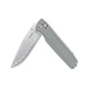 Ніж складаний туристичний SRM Terrier 258L-GK2 (9.3 см) 140Cr / G10 сірий - изображение 2