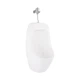 Пісуар підвісний Qtap Crow з краном-дозатором 360x285x675 White QT0588112HW - зображення 1