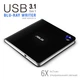 Оптичний привод Blu-Ray ASUS SBW-06D5H-U/BLK/G/AS - зображення 2