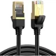 Патч-корд 15м, F/FTP cat 7 RJ-45 black Ugreen - изображение 1