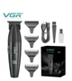 Триммер аккумуляторный VGR V-640T , 3 насадки, LED дисплей, 9000RPM. - изображение 4