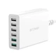 Сетевое зарядное устройство BlitzWolf BW-S15 60W 6xUSB-A White (BW-S15) - изображение 3