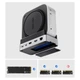 Докстанція Orico MiniDock 10в1 з кишенею для SSD Silver (6942227173270) - зображення 4