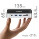 Докстанція Orico MiniDock 10в1 з кишенею для SSD Silver (6942227173270) - зображення 6