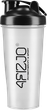 Шейкер спортивный 4FIZJO PRO 650 мл White/Black (P-5905973407007) - изображение 1