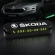 Парковочная табличка для SKODA с номером телефона - изображение 3