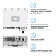 Мережевий інвертор DEYE SUN-110K-G03 110KW 6 MPPT Wi-Fi 220/380V Трифазний (SUN-110K-G03) - зображення 3