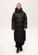 Длинная зимняя куртка женская Finn Flare 224501-BL черная 2XL - изображение 5