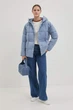 Зимняя женская куртка Finn Flare FBE110182-124 голубая XS - изображение 2
