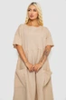 Сарафан AGER 4XL-5XL Бежевый 244R0801 - зображення 2